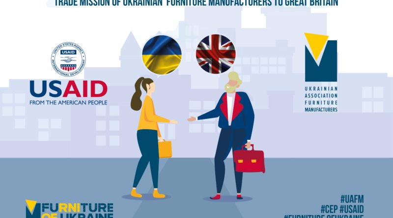 Торгова місія українських виробників меблів до Великої Британії